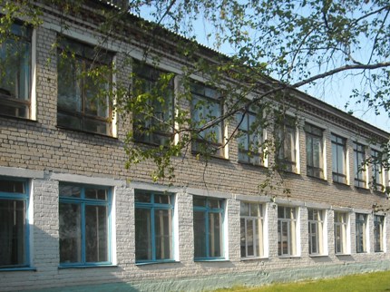 Левое крыло школы МОУ "СОШ с.Аркадьевка"